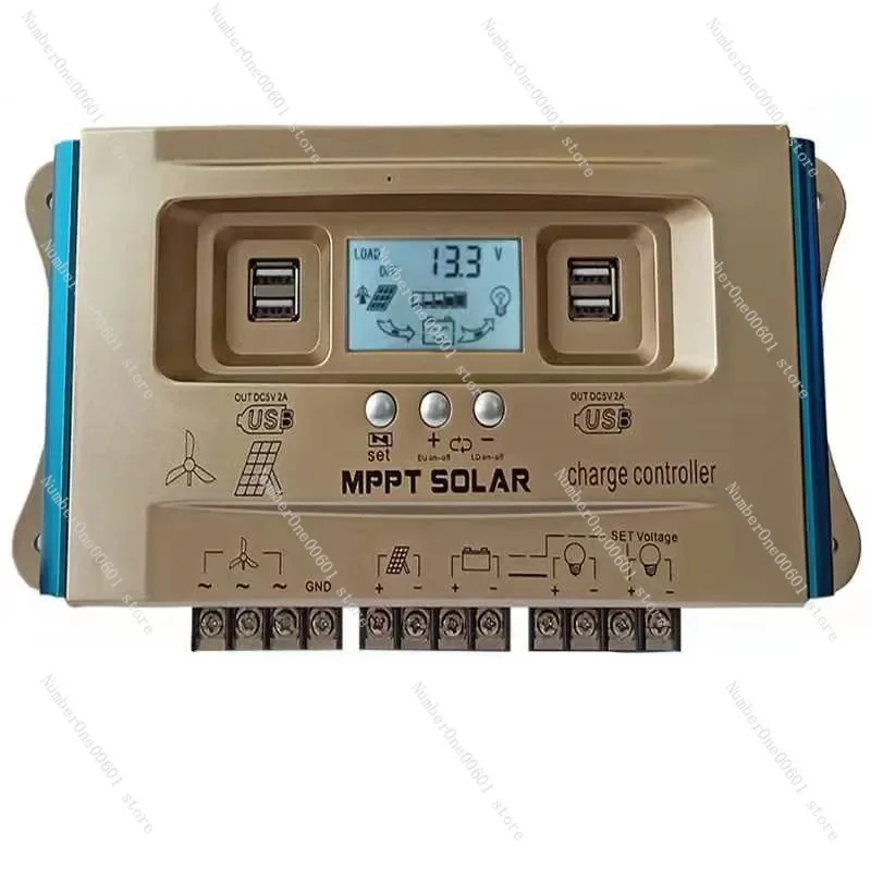 

Wind Solar Complementary Controller MPPT Solar Wind Turbine 12V24V36V48V60 Universal WiFi 4G Card