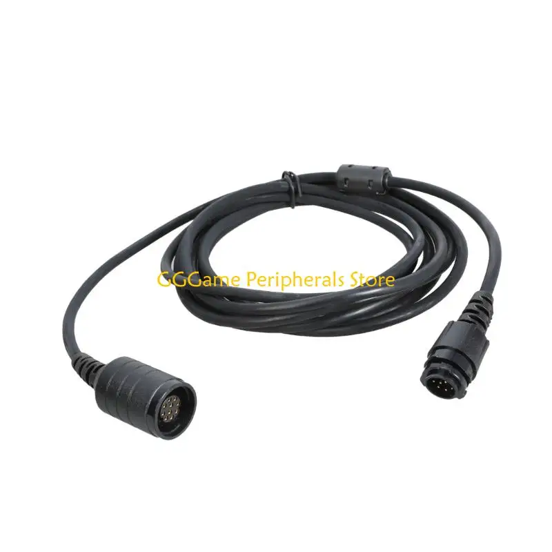 U55B اتجاهين راديو RMN5052A 10Pin ميكروفون تمديد الحبل كابل ل M8668i M8220 XPR4550 XPR4300 M8268 اتصال سلس #2