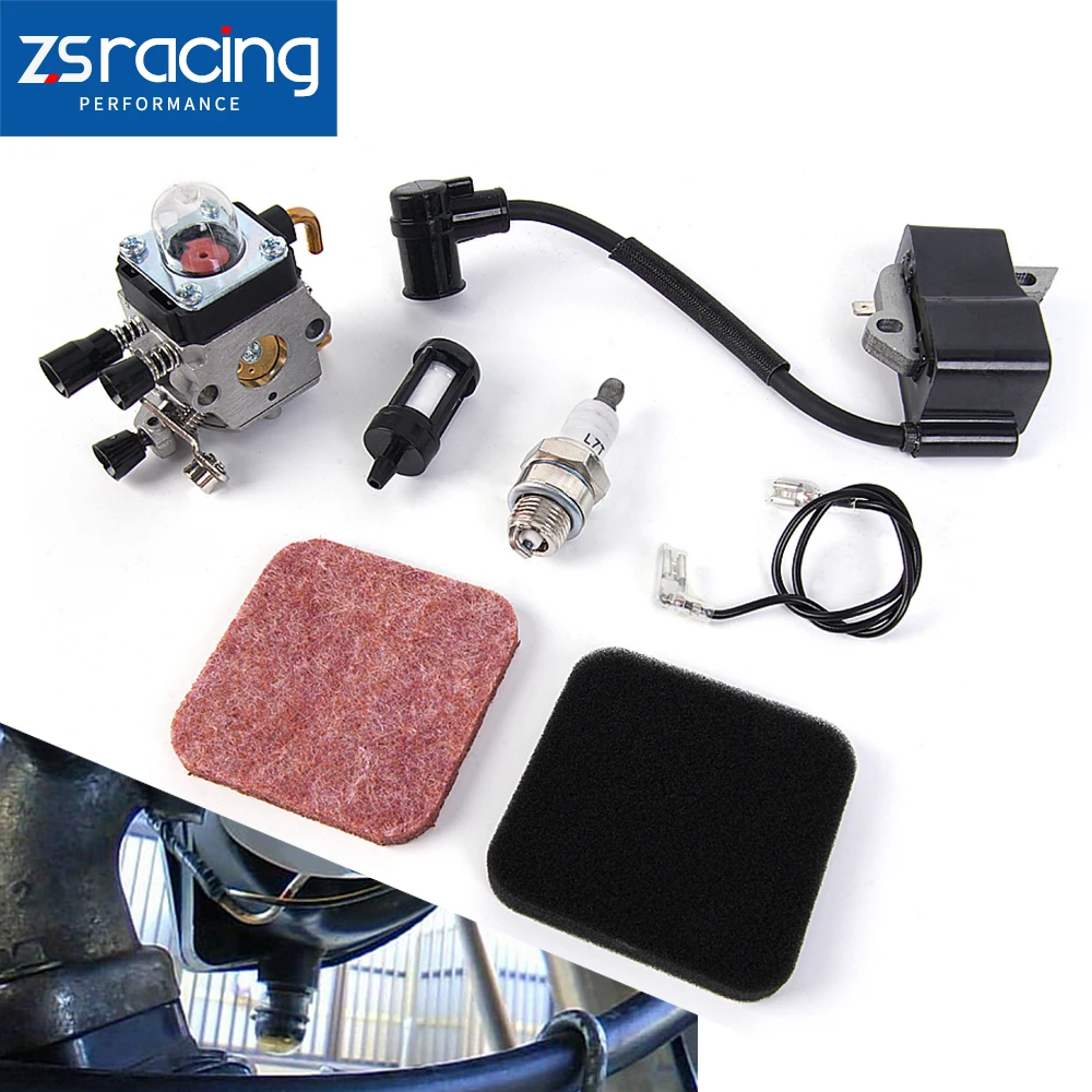 Replacement Carburetor Fits STIHL FS75 FS85 String Trimmer Brush Cutter Engine Carb Repair Replacement Accessories FRG035