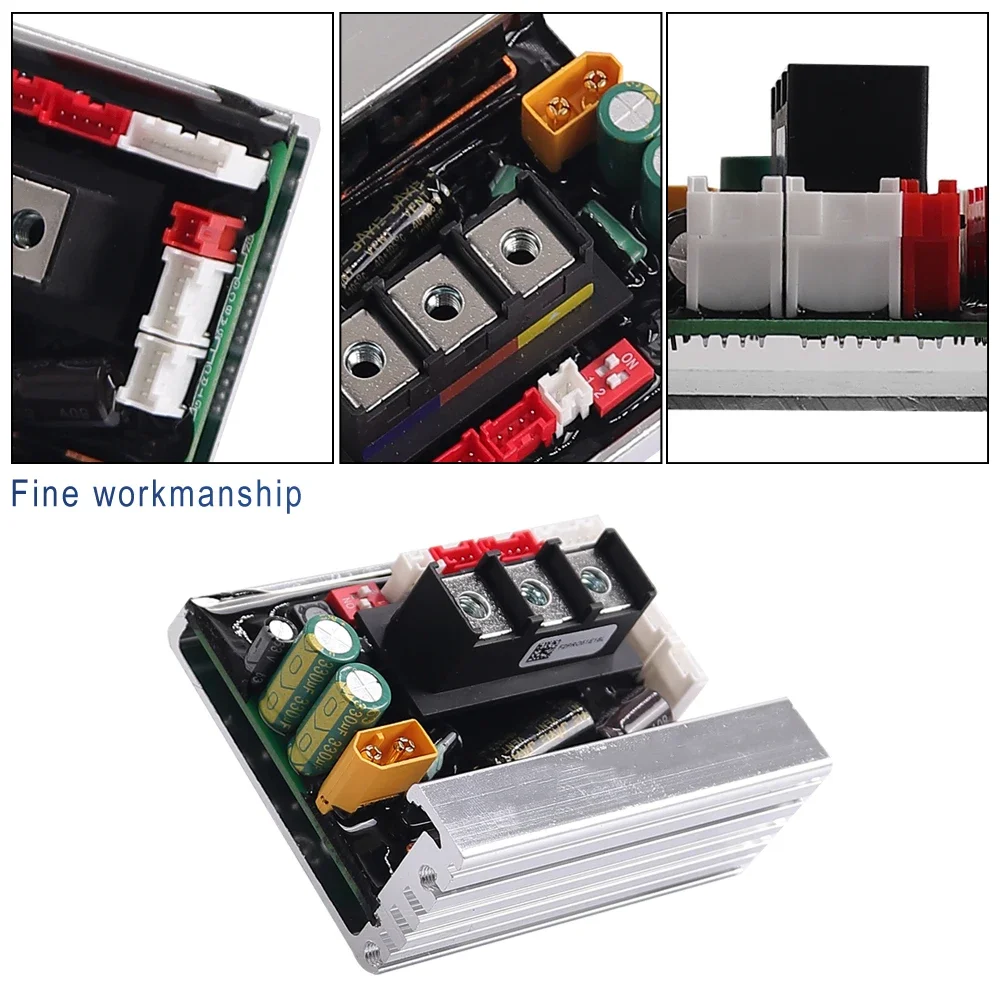 Erhöhte Geschwindigkeit bis zu 45 km/h. Controller für Ninebot F2 / F2 PRO / F2 PLUS Elektroroller. Hauptplatine, Display, Armaturenbrett-Teile. – Detail 5