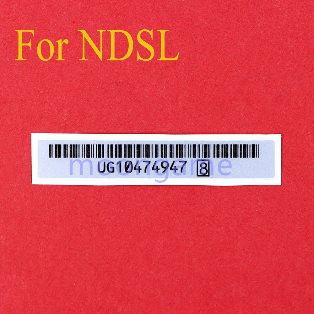 500pcs Replacement For Nintend 3DS 3DSXL NEW 3DSXL NDSIXL Stickers For NDSL Housing Shell Back Sticker Label Seals