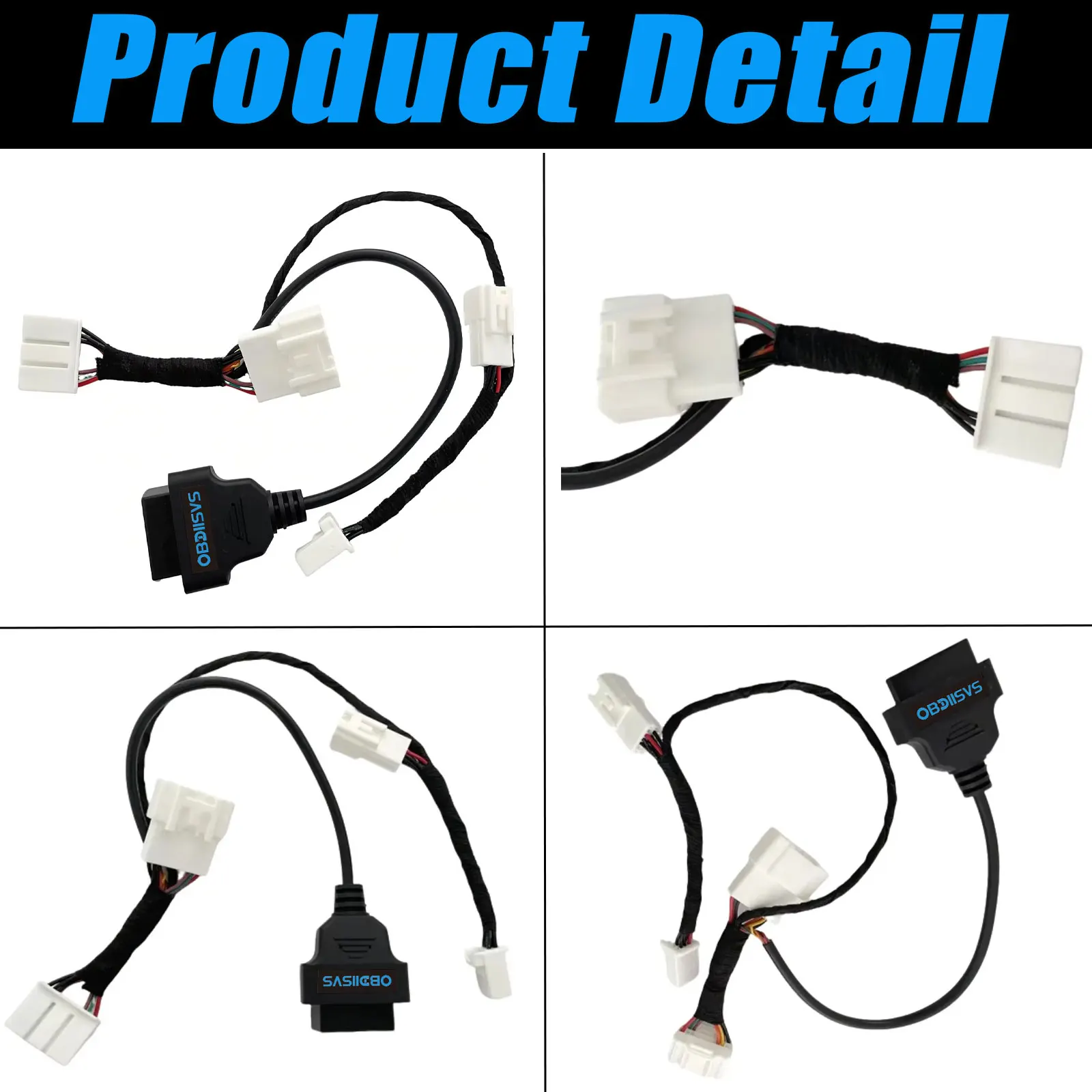 Für Tesla Model Y/3 Highland (Gen 3-Frontinstallation) Diagnose-Kabelbaum-Adapterkabel für Tesla Model Y Juniper OBD2-Kabelbaum – Detail 4