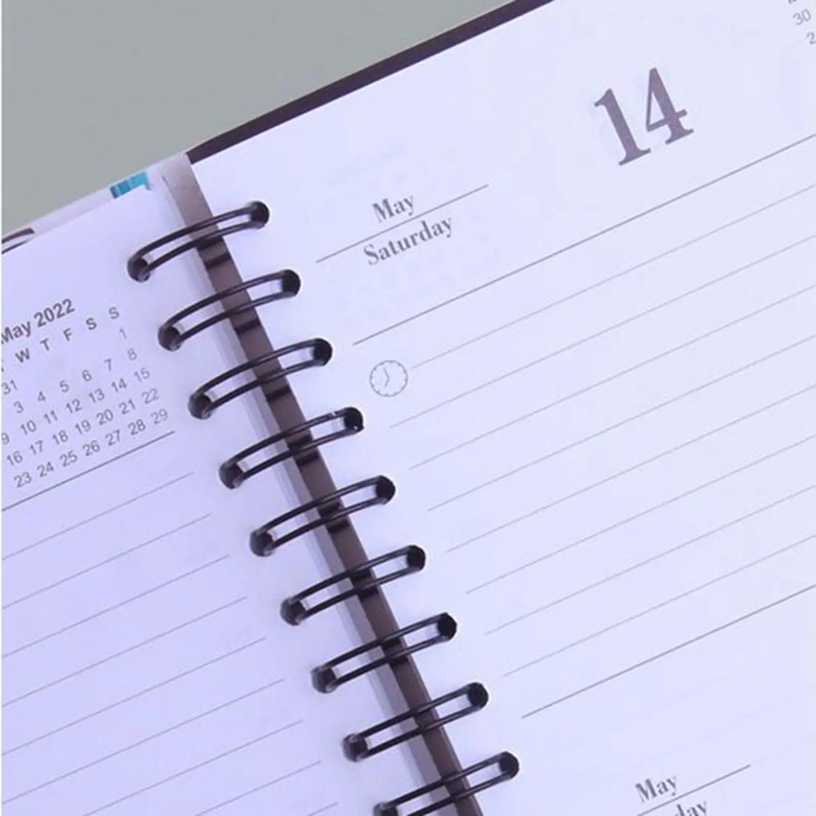 

A5 2022 Planner Spiral Notebook 165 Sheet Paper Pads for Office