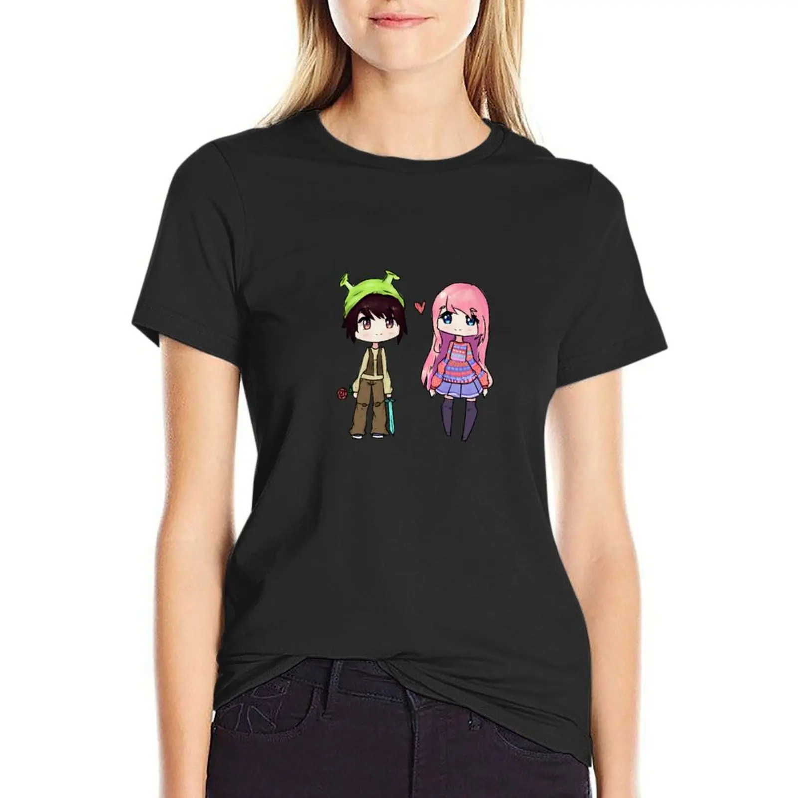 ldshadowlady T-Shirt shirts graphic tees summer top Summer Women's clothing