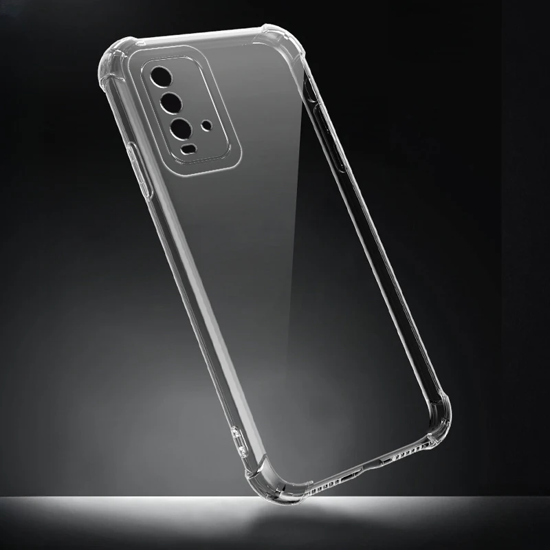 Silicon Case For Xiaomi Redmi 9T Case Redmi 9T Back Cover Soft Clear Transparent Case For Redmi 9T Phone Cases Shockproof Bumper