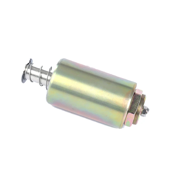 TU3862 Dc Mini Linear Push Pull Solenoid 20mm Long Stroke 12v 24v Tubular Solenoid