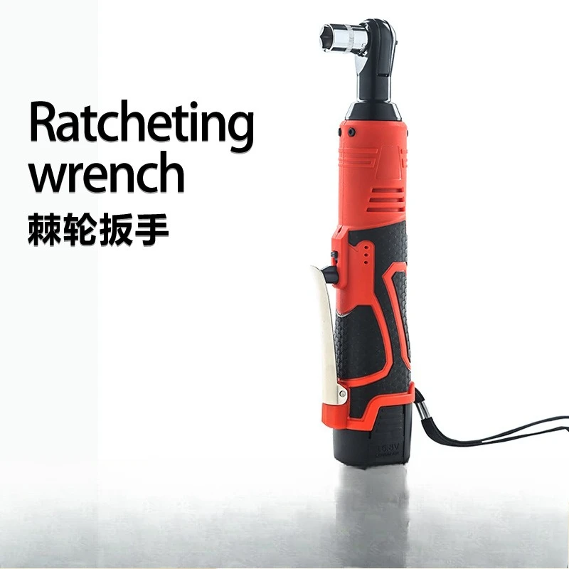 

Electric Ratchet Wrench 90 Degrees Right Angle Angle Electric Charging Wrench Lithium Battery Stage Truss Tool