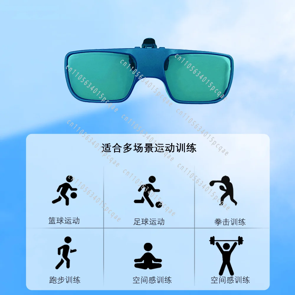 Stroboscopic Vision Training Head Up Glasses Dribbling Mirror Basketball Hockey Football Senaptec Head Down