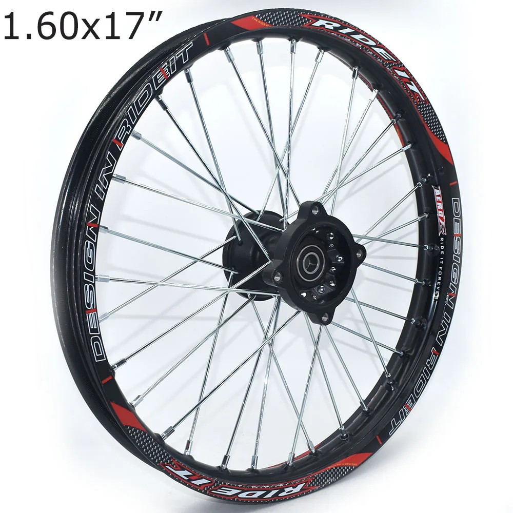 1.60x 17 inch Front Rims Aluminum Alloy Disc Plate Wheel Rims 1.60 x 17\