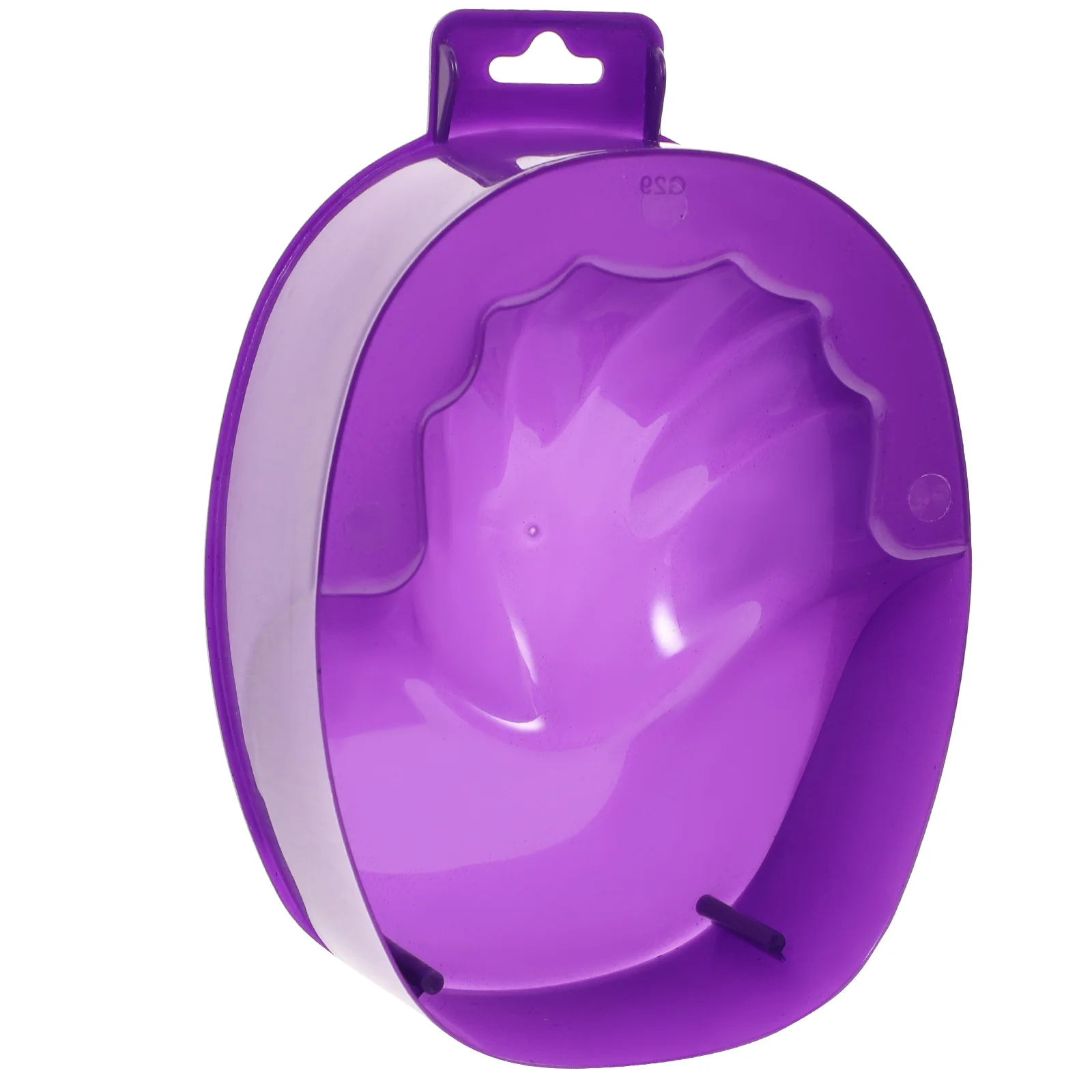 1개 직사각형 매니큐어 볼 17.00x12.20x5.00cm 플라스틱 재질 내구성 네일 트리트먼트 큐티클 영양 홈 살롱용