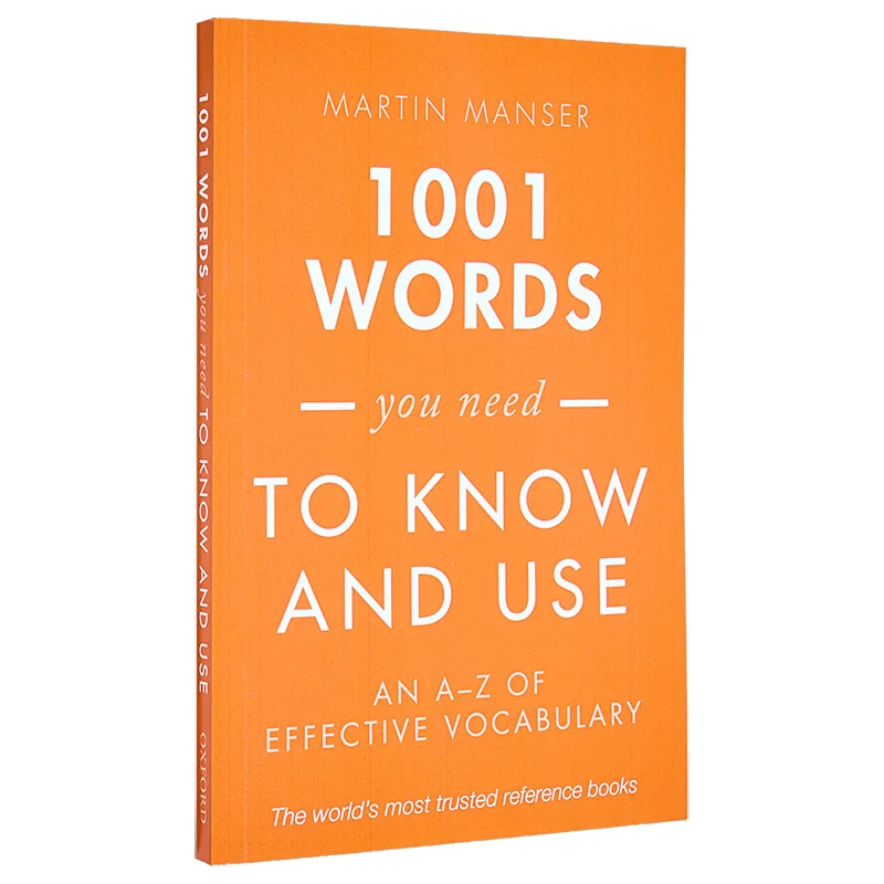 1001 Words You Need To Know And Use Manser Martin Oxford University Press 9780198717706 Book