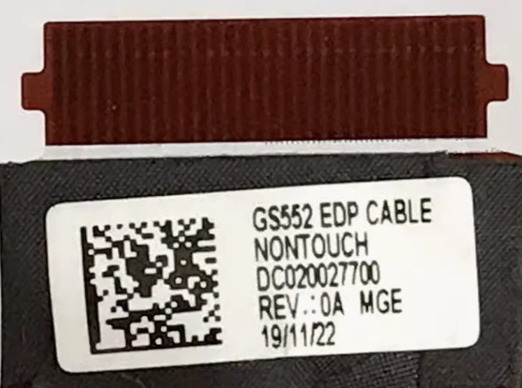 For Lenovo S350-15 IdeaPad 3-15 GS552 EDP Cable No touch DC020027700 DC020027720 DC020027730 10 Laptop LCD Screen Flex Cable