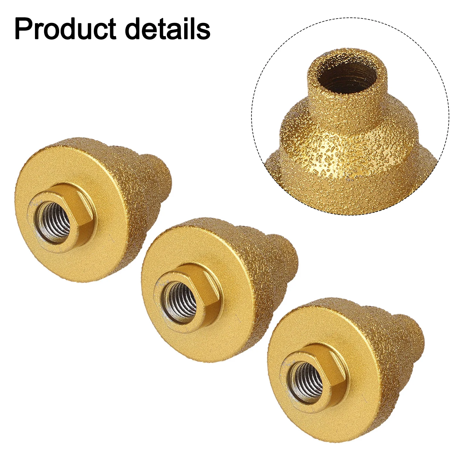 

3/4pcs 20-35-50mm Step Drill Bit Straight Flute Milling Cutter Metal Marble Hole Opener For Woodworking Metal Cutting