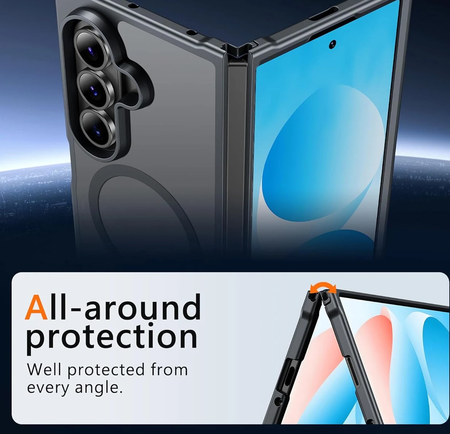 UYUXIO Magnetic Mobile Phone Case for Samsung Galaxy Z Fold 7… — view 5