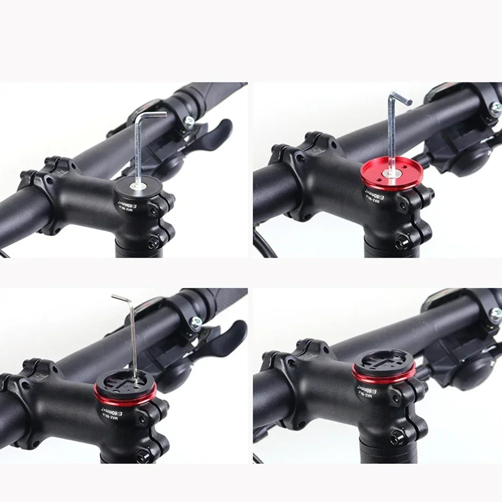 Bike Computer Holder Stopwatch GPS Speedometer Mount Bracket Stem Top Cap Suitable For GARMIN For For Bike Parts image 5