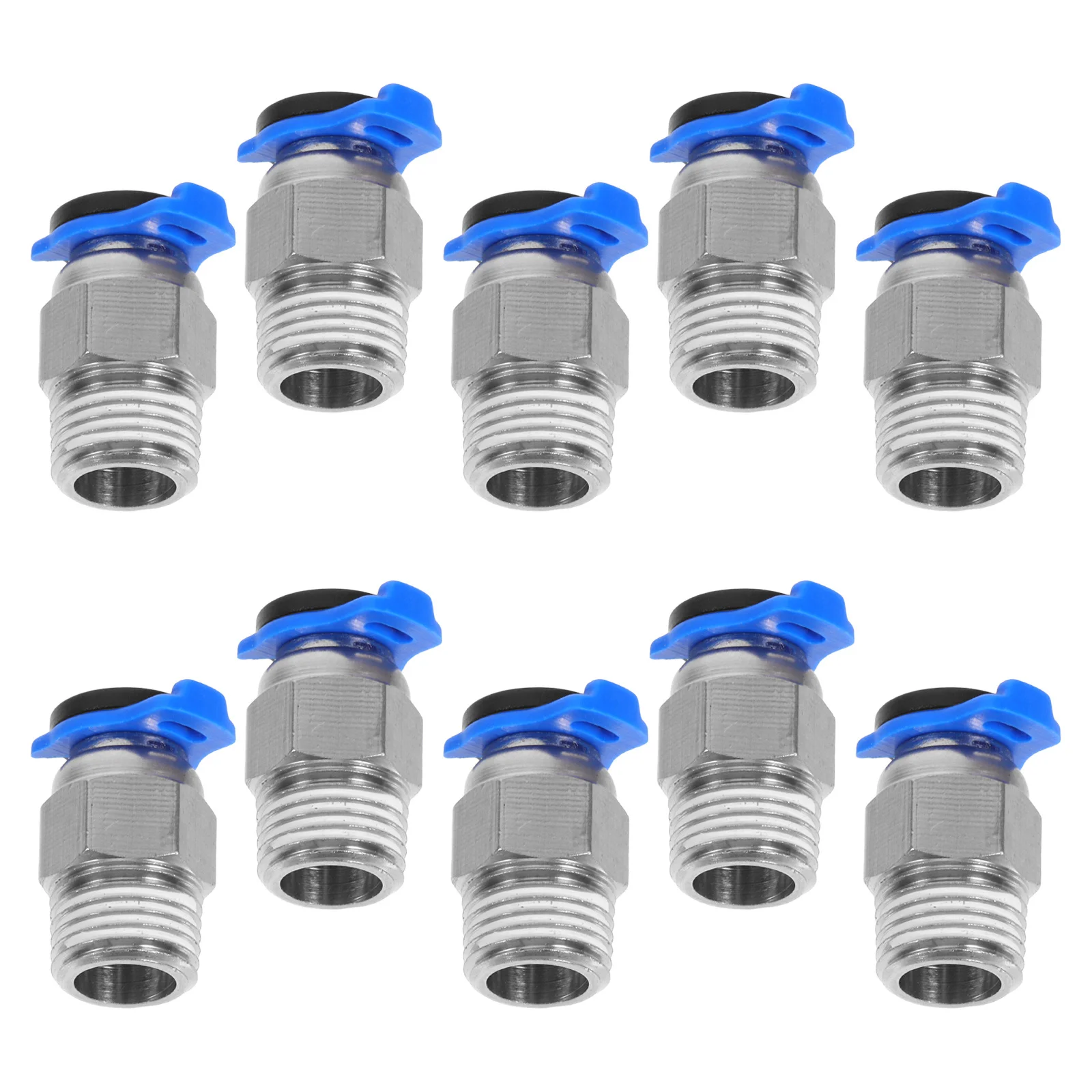 

10 set Pneumatic Quick Connect Fittings For 3D Printer M10 Thread Compatible Straight Union Air Hose Connector 3D Printing
