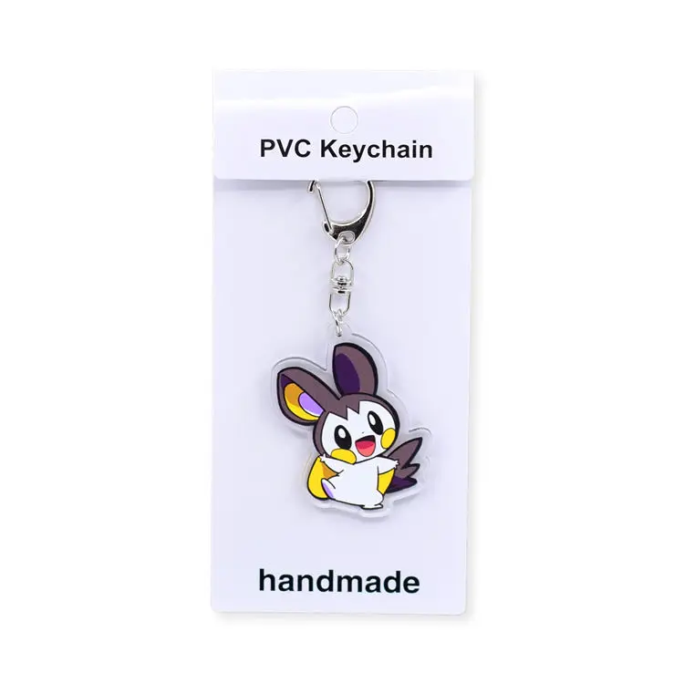 Pokemon Pendant Pikachu Peripheral Pendant Pokemon Keychain Anime Acrylic Key Chain Bag Pendant