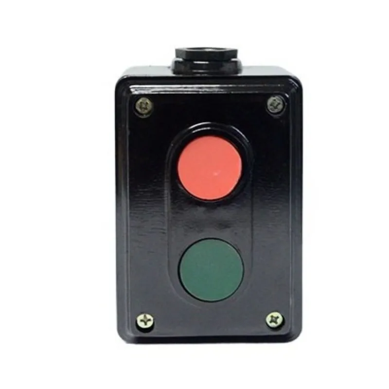 10pcs  LA4-2H two position switch control box start stop one on one off LA4-3H three position button self reset