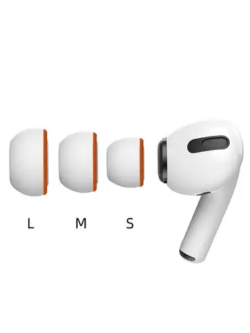 Memory Foam Ear pads For Airpods Pro Wireless Bluetooth Earphones Silicone Ear Covers Caps Earphone Earpads Eartips 2pcs/pair