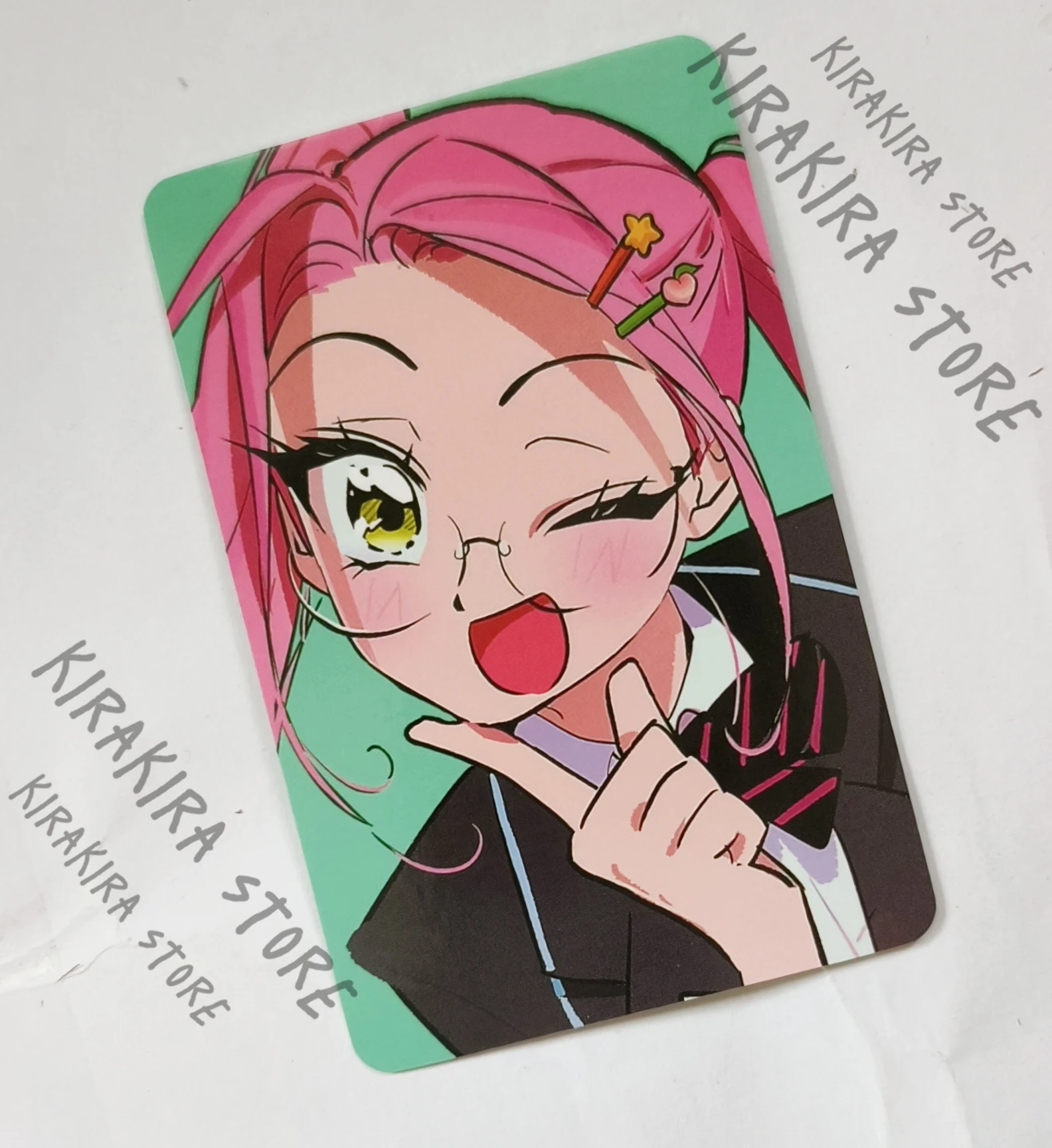 

Alien Stage Mizi Sua Till Card School Uniform Series Collector's Edition Official Genuine Ivan Hyuna Luka Cosplay Bookmark Gifts