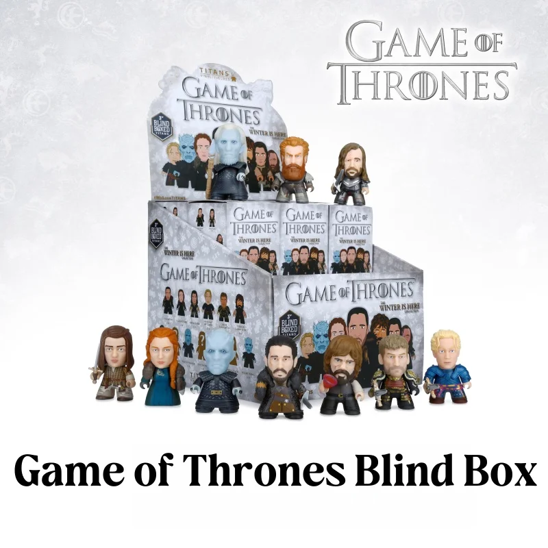 

Новый товар из фильма и аниме, серия «Игра престолов», слепая коробка, коробка-сюрприз, модель игрушки, праздничный подарок, коллекционные предметы на складе