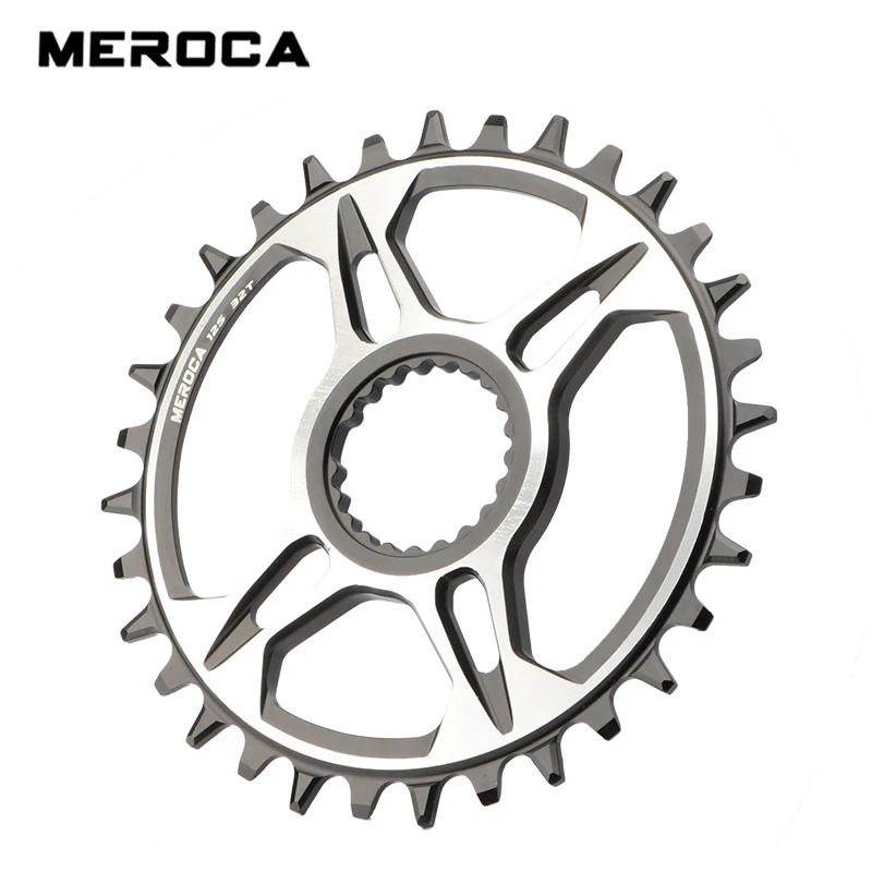 MEROCA Mountain bike Chainring for FC-M6100/7100/8100/9100 12 Speed 32T/34T/36T/38T XTR single Chain wheel For Shimano