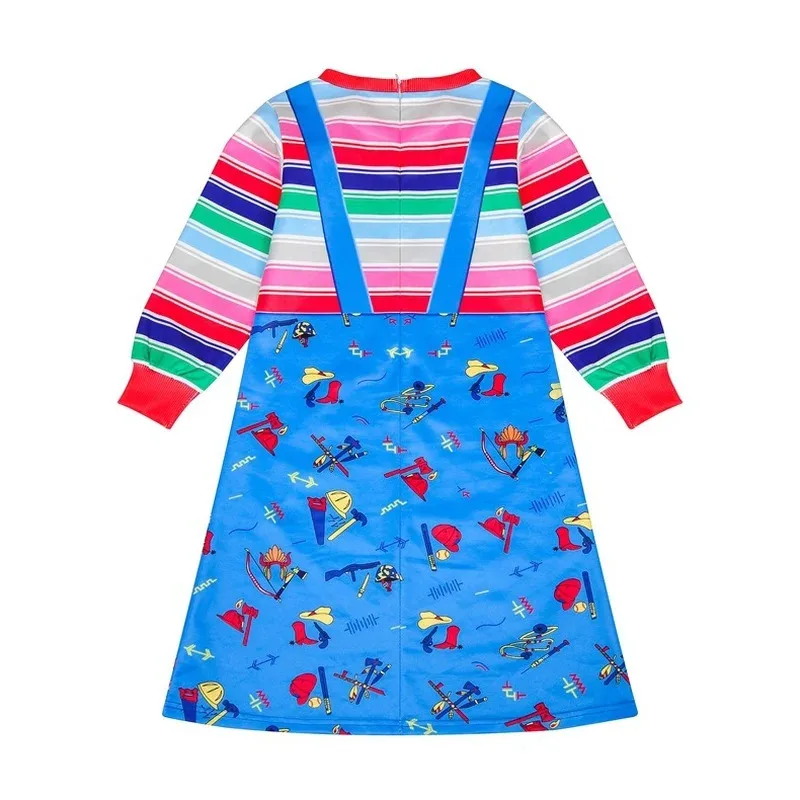 2025년 12월 2021년 어린이 챔피언십 챔피언 캐릭터 챕키 의상 유령 아기 소울 피플 풀세트 할로윈 코스프레 의상 헤드기어