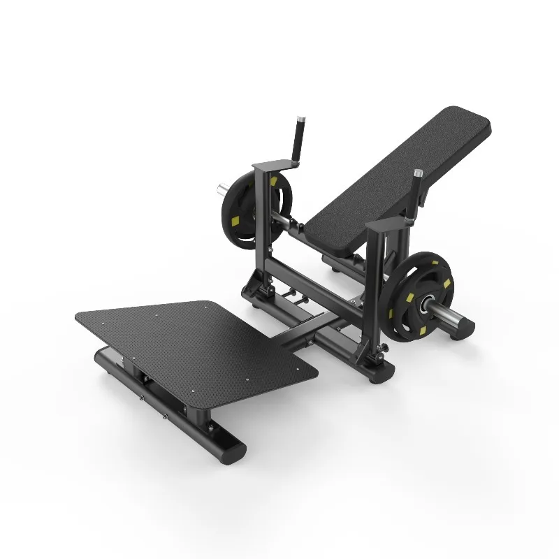 

Plate Loaded Hip Thrust Machine Hip Bridge Gym Equipment Commercial Use Legs Strength Training Full Set