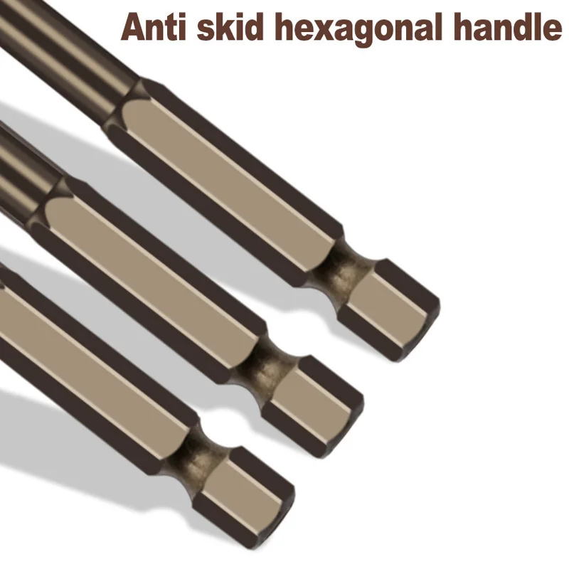 Cross Hexagonal Shank Ceramic Tile Tips Glass Cement Opener Hole Triangle Alloy Drill Size 3mm 4mm 5mm 6mm 8mm 10mm 12mm
