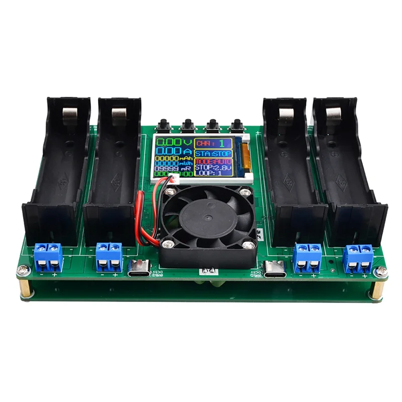 

A22I 18650 Lithium Battery Capacity Tester Automatic Internal Resistance Tester MAh Digital Battery Power Detector Module