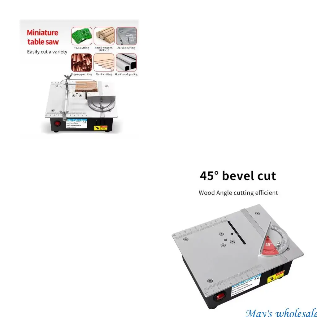 

Mini Table Sawer Handmade Woodworking Benches Sawer DIY Model Craft Cutting Tool 448A