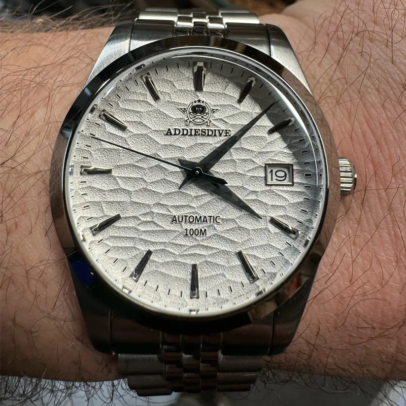 

ADDIESDIVE Luxury Men's Watch Stainless Steel Automatic Mechanical Watches NH35 Sapphire Glass Stainless Steel AD2118 WristWatch