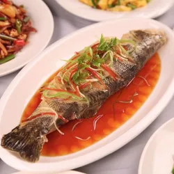 1pcs Simulated dish, steamed fish model, prop, fake dish, food model, sample dish, shooting prop, restaurant