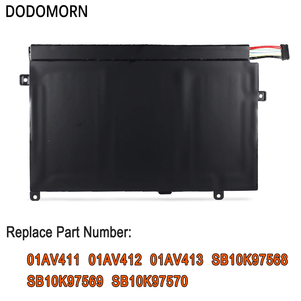 01 av413 batteria del computer portatile per Lenovo ThinkPad E470 E470C E475 muslimymuslimax 01 av412 01 av411 11.1V 45Wh 4080mAh