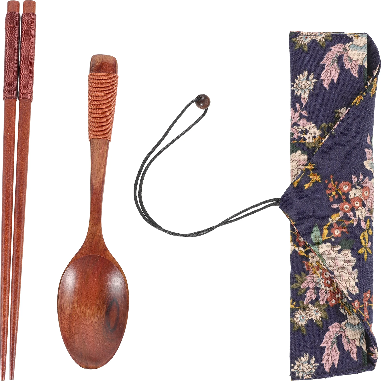 

Portable Tableware Set 3 Pieces Outdoor Travel Kit Wooden Chopsticks Spoons Durable Lightweight Picnic Camping Kitchen Utensils