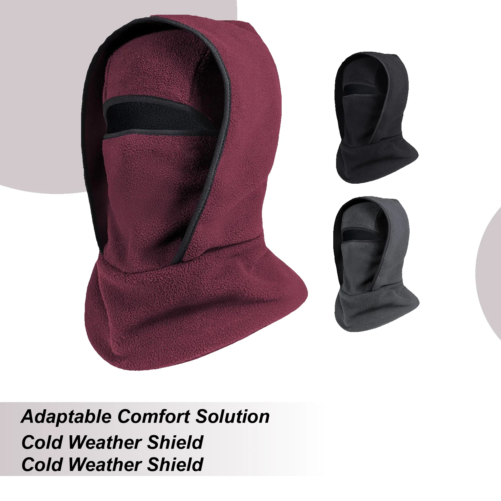

Neck Gaiters Full Coverage Soft Windproof Protection Winter Face Warmer For Men Women Costume Bike Ski Sports Outdoor Riding