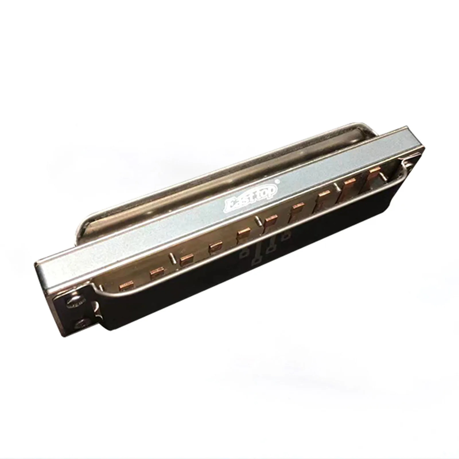 

Harmonica Precision-Tuned 12 Holes W/ergonomic Comb& Air-Tight Valves, Road-Ready Case Pro Diatonic Blues Harp C Key