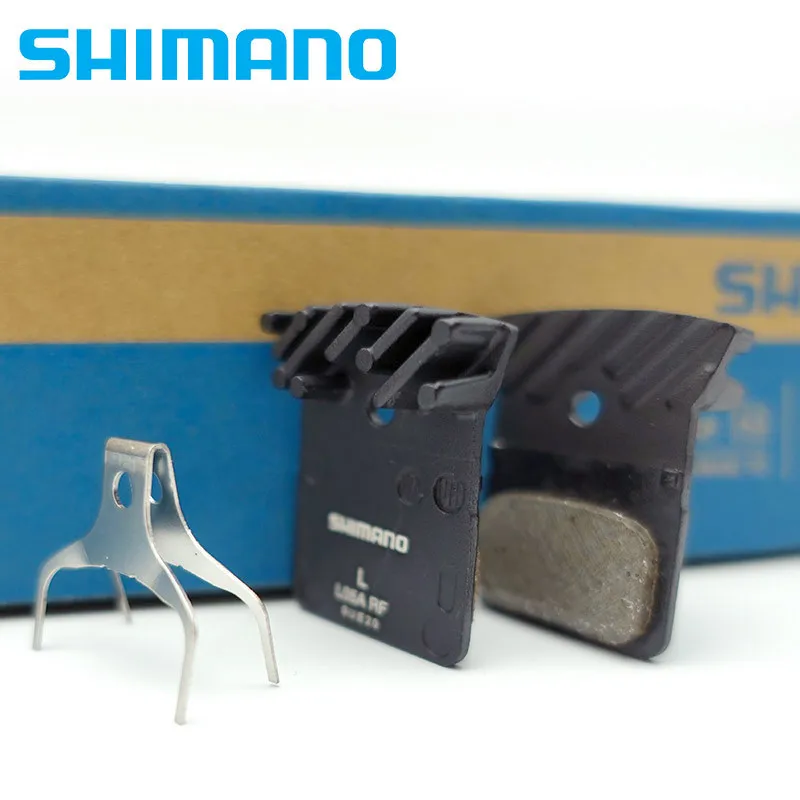 SHIMANO DEORE SLX XT L05A Brake Pad Resin Metal Pad Cooling Fin Ice Tech Mountain Road M8110 M7110 R9170 R8070 R7070