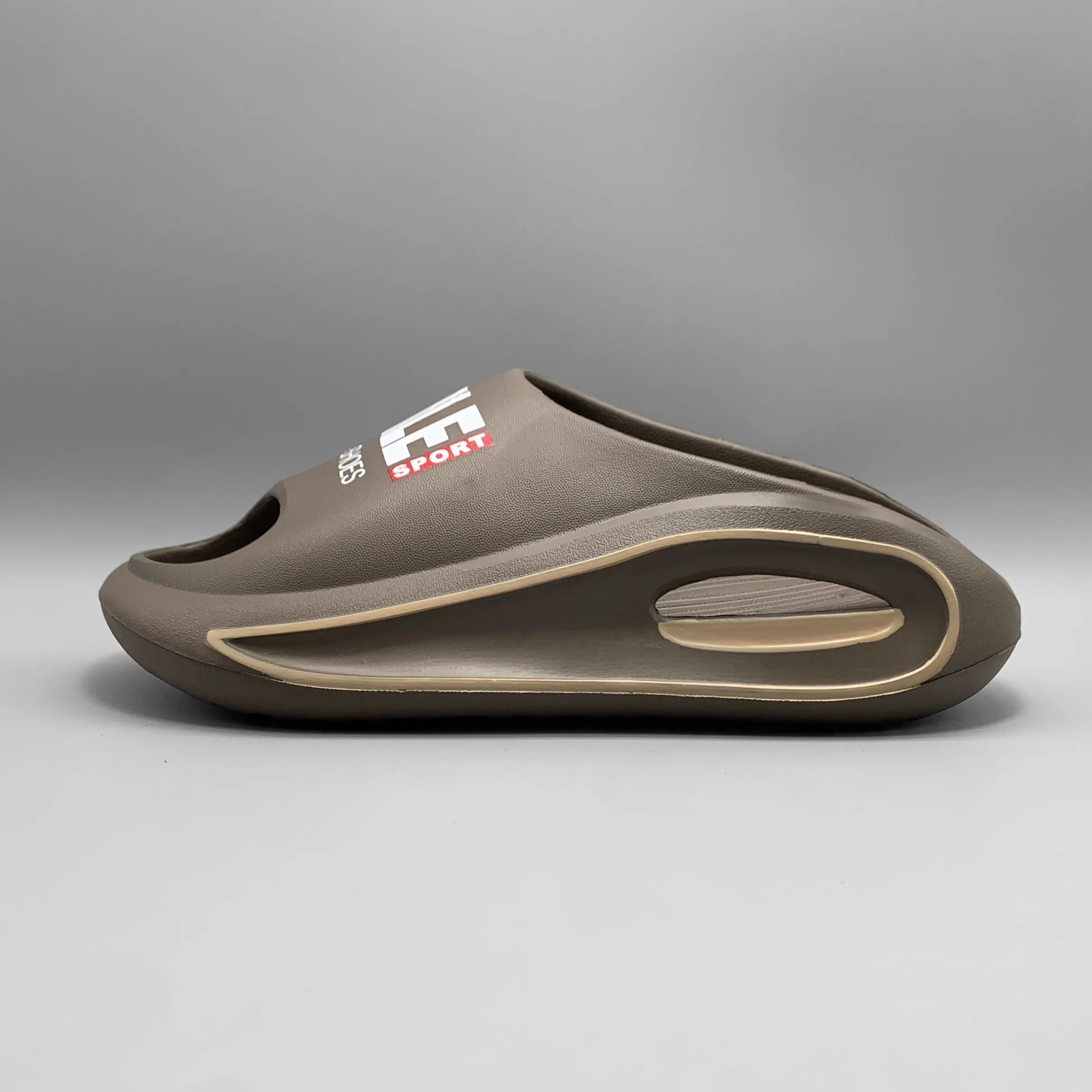 

Spor Thi-Heeled Men's Slippers Summer Outdoor Wear Anti-Slip Comfortable EVA Flat Sandals Breathable Slip-On oes