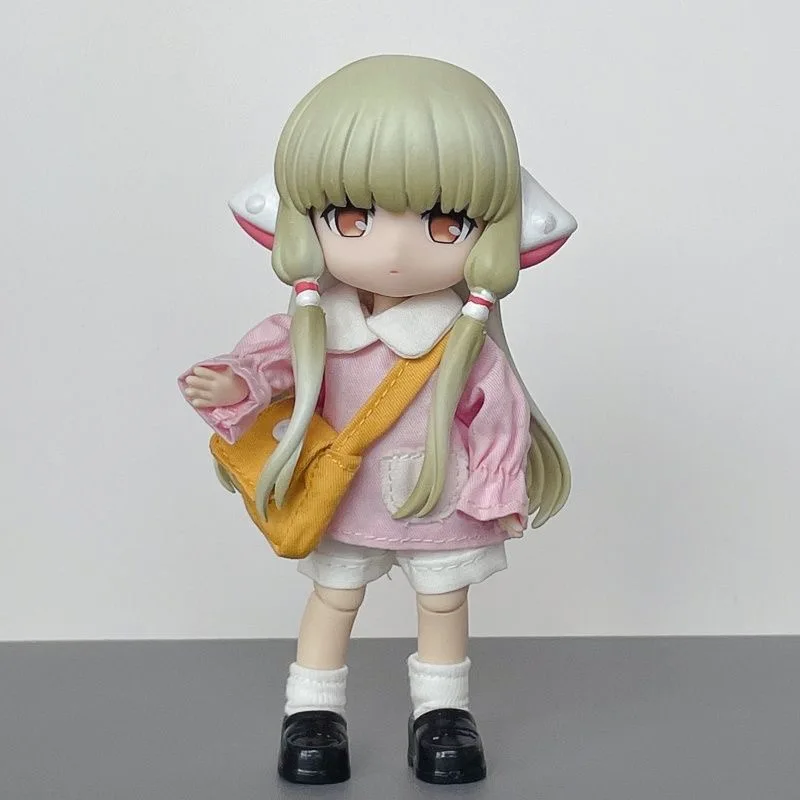 Ob11 1/12 Chobits Chi Series BJD Ruchome Stawy Figurki Anime Śliczne Winylowe Lalki Mystery Box GSC Lalki do Przebierania Model Zabawki Prezenty