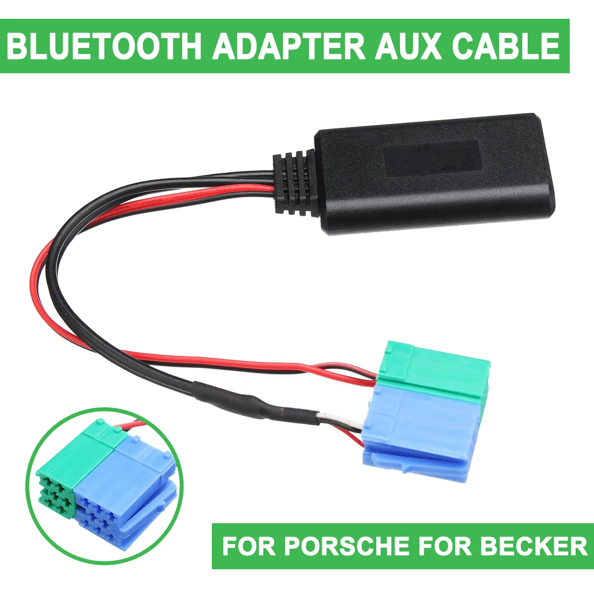 Car Radio bluetooth Adapter For Porsche For Becker  Aux in Cable For Iphone Cars Electronics Accessories