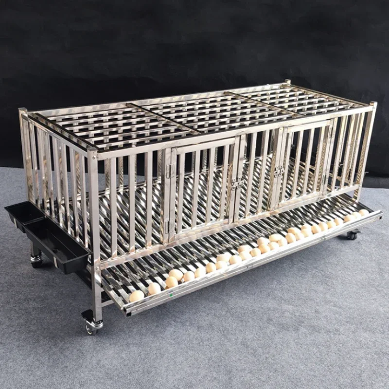 

304 stainless steel automatic cage household large hen under the anti-cage