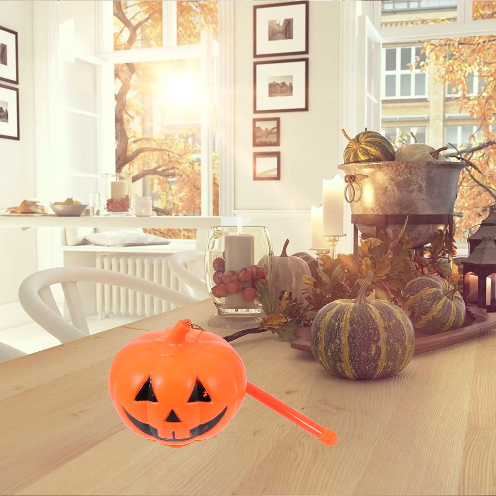 

Pumpkin Lantern Decorations for Schools Malls Homes Offices Coffee Shops Premium Material Durable Energy Saving Indoor
