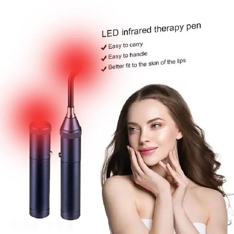 

Cold Sore Laser Therapy Device for Canker Sore Lip Herpes Oral Ulcers Nasal Soreness 3 in 1 Body Pain Relief Device