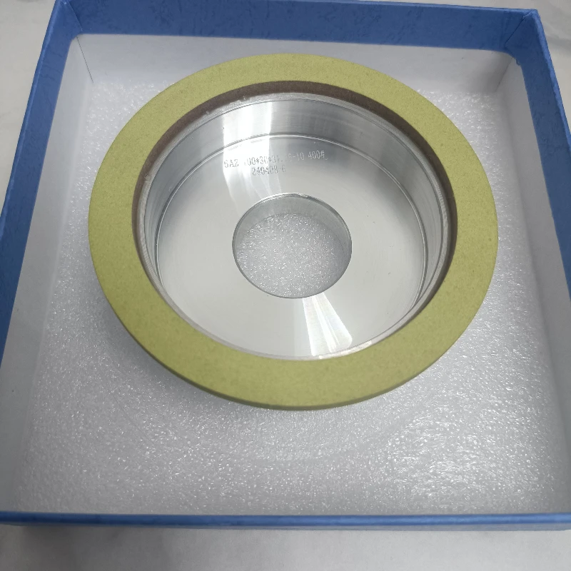 Ceramic bond diamond grinding wheel, high sharpness and good wear resistance