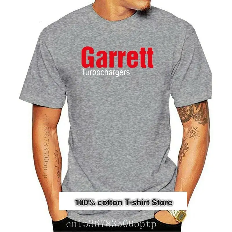 Camiseta con Logo de Garret turbocomgers para hombre, ropa nueva, camiseta