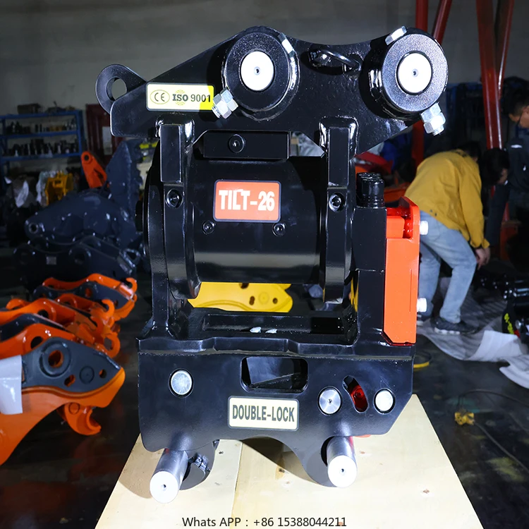 DAMAI DHG-Mini High Quality Efficient Rotary Excavator Hydraulic 180 Degree Quick Hitch For Sale