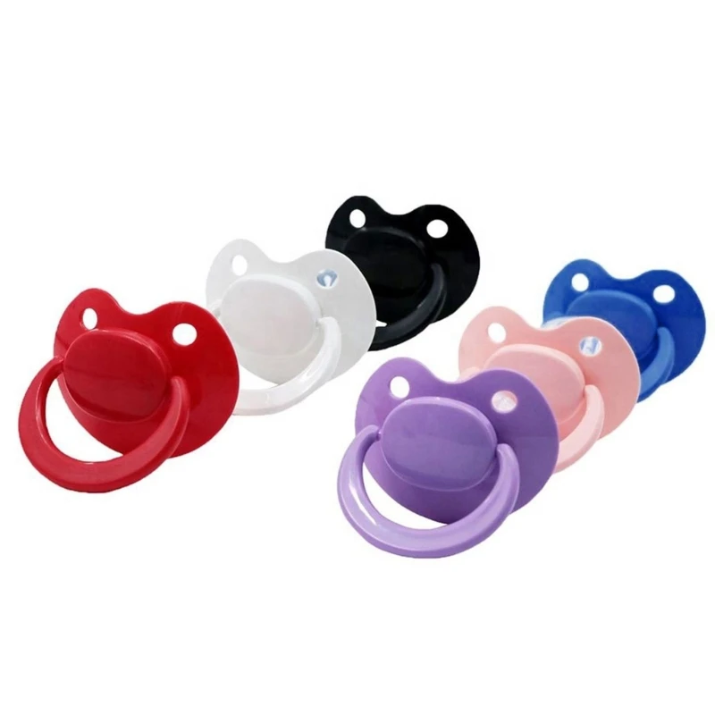 Adult Pacifier for Stress Relief Silicone Simulation Nipple Peace and Relaxation Realistic Soother Toy