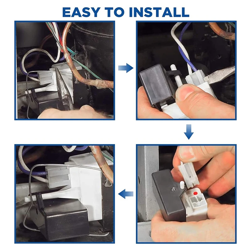 คอมเพรสเซอร์ตู้เย็น W10613606รีเลย์เริ่มต้นและตัวเก็บประจุสำหรับอ่างน้ำวน KitchenAid kenmore W10416065 PS8746522