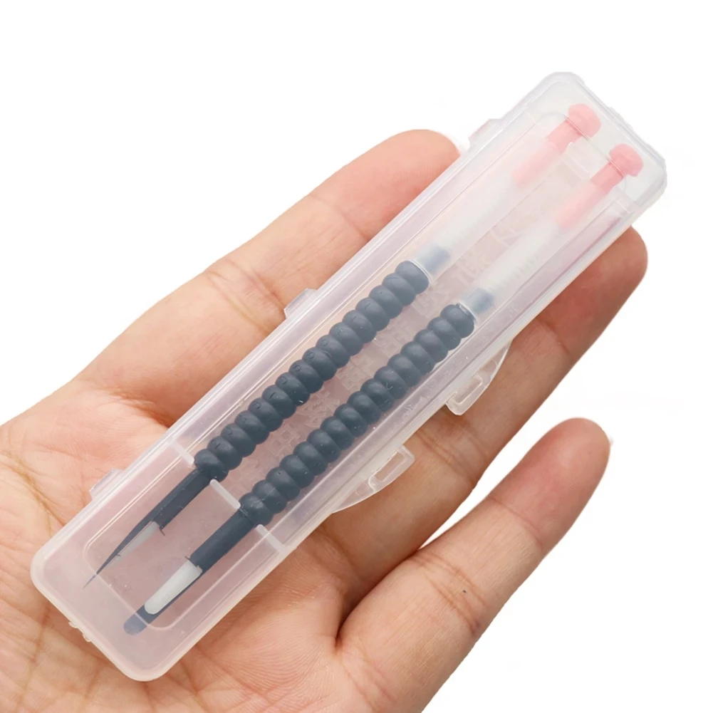 2 Pcs Apiculture Boxed Bee Larva Move Needle Suitable For Bee Queen Retractable Grafting Plastic Beekeeping Tools